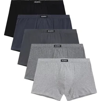 Pánská móda Pánské boxerky 5 pack 007 - Atlantic vícebarevná XL
