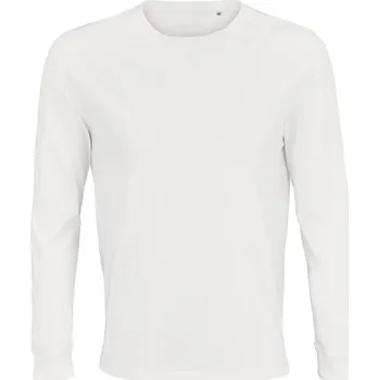 pracovní tričko SOL's Collection Tričko Pioneer LSL, dlouhý rukáv, unisex COT25398200102-white M Bílá