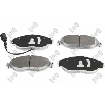 Brzdová destička Sada brzdových destiček, vždy 4 kusy v sadě ABAKUS 231-01-146