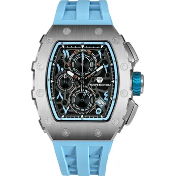 Hodinky Tsar Bomba TB8204QA-05 Elementar Chronograph 44mm 5ATM