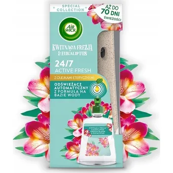 Osvěžovač vzduchu Air Wick Active Fresh Osvěžovač Vzduchu Kvetoucí Frézie Eukalyptus 228ml