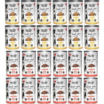 Krmivo pro psa TUF TUF karma dla psa kawałki w sosie krmivo pro psy kousky v omáčce drůbeží 24x415g