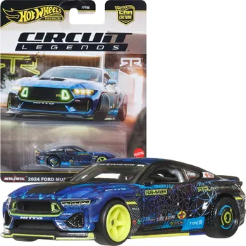 Hračka Mattel Hot Wheels Premium Circuit Legends auto 2024 Ford Mustang RTR SPEC 5-FD 7 cm
