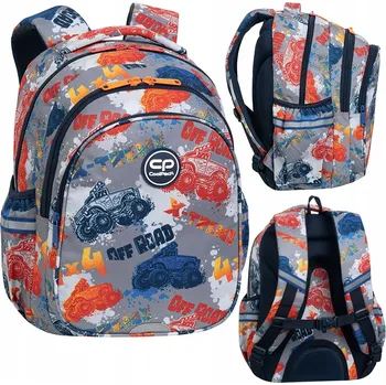 Školní batoh Vícekomorový Školní batoh CoolPack černý, vícebarevný 21 l