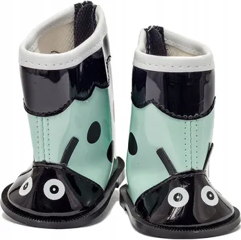 Doplněk pro panenku Holínky Beruška, boty pro panenku 45 cm Skrallan