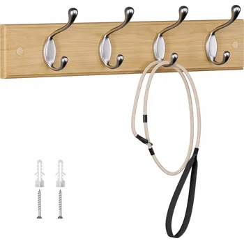 Věšák Šatní ramínko dřevo CE odstíny hnědé