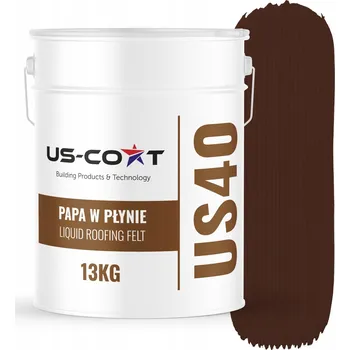 barva na zeď TEKUTÁ LEPENKA BARVA 13 kg na pozinkované POZINK tašky, teplá hnědá barva