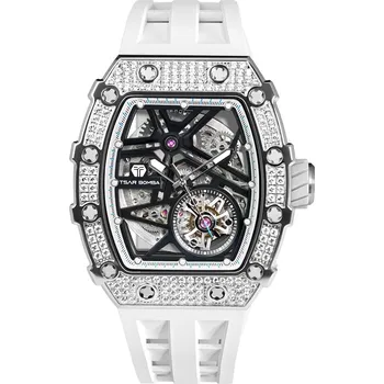 Hodinky Tsar Bomba TB8209D-01 Elementar Zirconia Automatic 44mm 5ATM