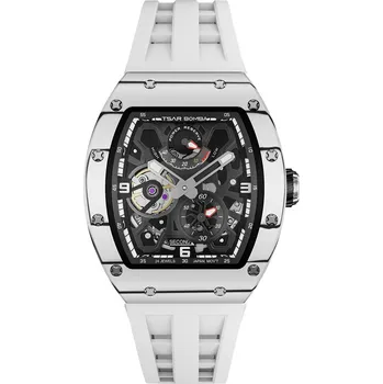 Hodinky Tsar Bomba TB8212CF-01 Elementar Carbon Fiber Automatic 50mm 5ATM