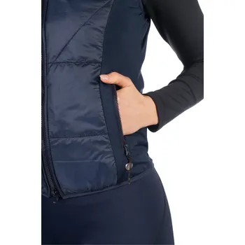 Vyhřívaná vesta HKM Slimline- Style (včetně baterie), tmavě modrá, XXL