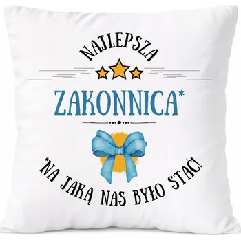 Polštář Dárek Polštář s potiskem pro kadeřníky, bílý PoliDraw