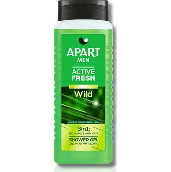 Sprchový gel Apart Men Pánský sprchový gel 3v1 na tělo obličej a Vlasy Wild 500ml