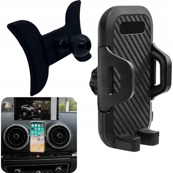 ADAPTÉR PRO DRŽÁK TELEFONU AUDI A3 2014-2020, KARBONOVÝ DRŽÁK