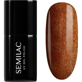 Lak na nehty Semilac - gel lak 944 Glazed Cinnamon 7 ml