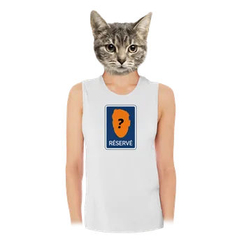 Bastard Značka réservé dámské tílko volné White