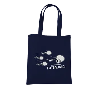 Nákupní taška Bastard Vždycky jsem byl... taška French Navy