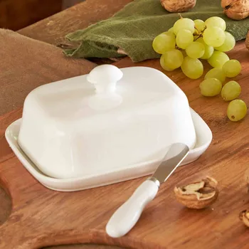 Máslenka LA PORCELLANA BIANCA Terrine - porcelánová máslenka