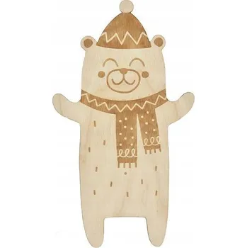 Doplněk ke knize Dřevěná záložka do knihy - Medvídek