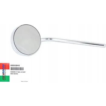 Zrcátko pro motocykl Univerzální zrcátko, pravé pro Chopper Harley-Davidson Honda Yamaha Suzuki Kaw