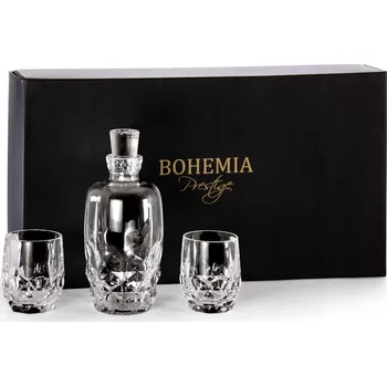 WHISKY SADA: KARAFA KŘIŠŤÁL BOHEMIA DESIRE 1+6