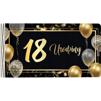 Obraz KRABIČKA MINI K NAROZENINÁM 18. NAROZENINY BALÓNKY DŘEVO DÁREK