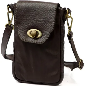 Kožená kabelka VS hnědá KZ2258340