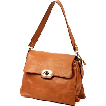 Kožená kabelka VS hnědá KZ2258138