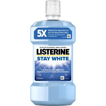 Ústní voda Listerine Stay White Ústní voda pro bělejší zuby 500 ml