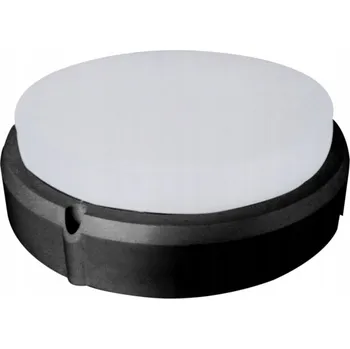 Stropní reflektor kulatý Volteno černý