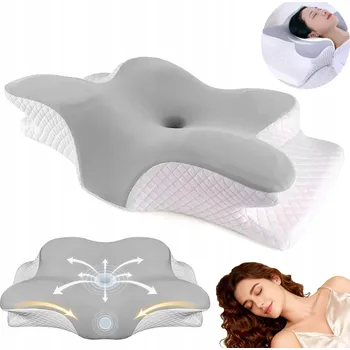 Polštář POLŠTÁŘ KRČNÍ PĚNOVÁ POLŠTÁŘ, ERGONOMICKÝ POLŠTÁŘ KRČNÍ, PRODYŠNÁ