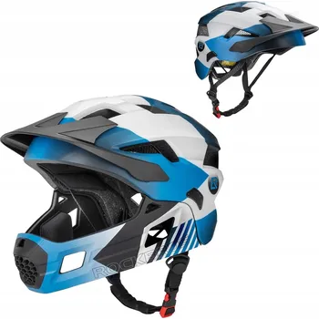 Cyklistická přilba Dětská cyklistická přilba, ochranna čelisti, na kolo, na koloběžku, ROCKBROS