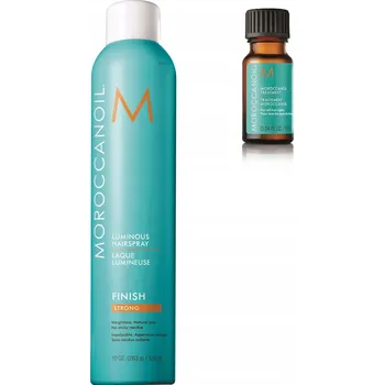 Stylingový přípravek Moroccanoil Luminous Finish Strong Lak na vlasy silná fixace 330 ml
