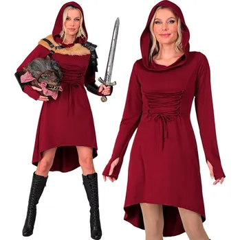 Karnevalový kostým Dámský kostým Středověká gotika (šaty s kapucí) - L