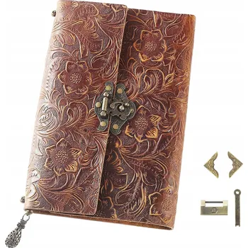 Blok Notes A6 hnědý