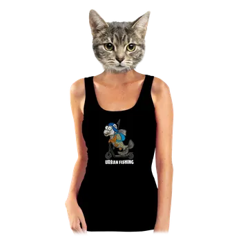 Bastard Urban fishing dámské tílko klasické Black