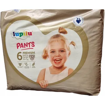 Plenkové kalhoty Lupilu Pants Premium Plenkové Kalhotky velikost 6 32 ks