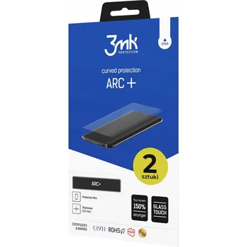 Pouzdro na mobilní telefon 2x Fólie 3mk na celý displej pro TCL 10 5G ARC+