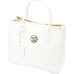 Kožená kabelka Gregorio bílá KZ2253601