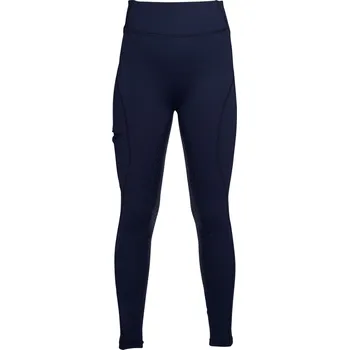 Jezdecké kalhoty HKM Legíny Rio HKM, s gripem, zimní, dámské, deep blue 32-34