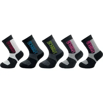 Dětské ponožky NOVIA | Silvertex thermo 1524 - balení 5 párů Velikost: 22-23 ( 33-35 ) Velikost: 16-17 ( 24-26 )