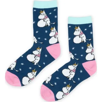 Dámské ponožky Ponožky Moomin Snorkmaiden 36-42 snowball blue, NordicBuddies Finsko