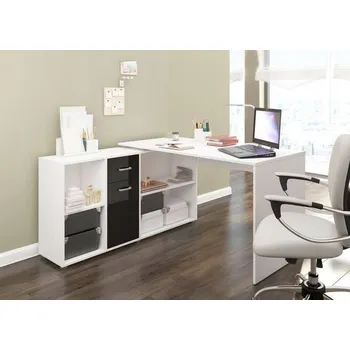 Psací stůl Psací stůl Vivali Meble 137 x 136 x 75 cm bílý