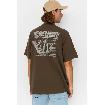 Pánské tričko Vans Earthbound Loose Fit (coal brown) M, hnědá