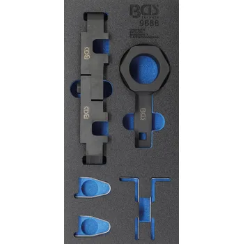 Rozvod motoru BGS 9688, Vložka do dílenského vozíku 1/3: souprava nářadí k nastavení motoru | pro Opel 1.6 SIDI