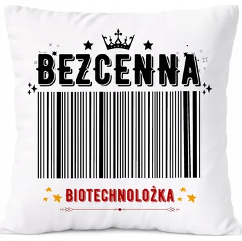 Obraz Dárek Polštář pro vizážistku s potiskem , bílý