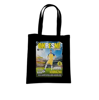 Nákupní taška Bastard Fotbalová hvězda taška Black