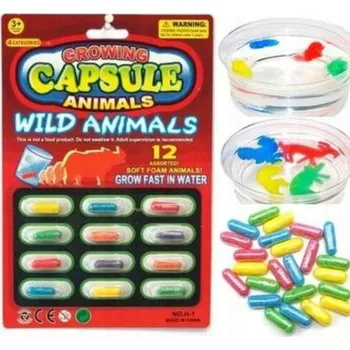 Figurka MAGICKÉ KAPSLE FARMA ROSTOUCÍ VE VODĚ SADA 12 KS