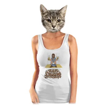 Bastard BurChuck dámské tílko klasické White