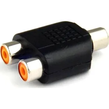 Audio kabel RCA zásuvka Vitalco Adapter gniazdo RCA / 2*gniazdo RCA