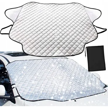 Stínítko do auta Ochranná protimrazová rohož / clona na čelní sklo auta 183x116 cm